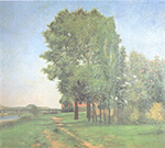 Gustave Caillebotte Bord de la Seine au Petit-Gennevilliers oil painting reproduction