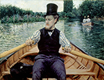 Gustave Caillebotte Boating Party - 1877  oil painting reproduction
