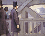 Gustave Caillebotte Bridge of Europe  oil painting reproduction