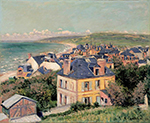 Gustave Caillebotte By the sea at Trouville - 1884 oil painting reproduction