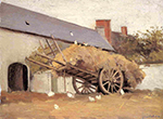 Gustave Caillebotte Loaded Haycart - 1874 - 1878  oil painting reproduction