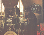 Gustave Caillebotte Luncheon - 1876  oil painting reproduction