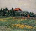 Gustave Caillebotte Norman Landscape - 1884  oil painting reproduction