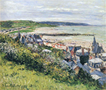 Gustave Caillebotte The Beach at Trouville - 1882  oil painting reproduction