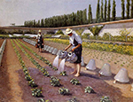 Gustave Caillebotte The Gardeners - 1875  oil painting reproduction