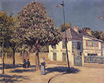 Gustave Caillebotte The Promenade at Argenteuil - 1883  oil painting reproduction