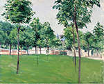 Gustave Caillebotte The Walk at Argenteuil - 1883 oil painting reproduction