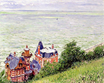 Gustave Caillebotte Villas at Trouville 2 - 1884  oil painting reproduction