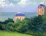 Gustave Caillebotte Villas at Villers-sur-Mer - 1880  oil painting reproduction