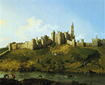 Giovanni Canaletto Alnwick Castle oil painting reproduction