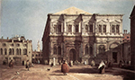 Giovanni Canaletto Campo San Rocco oil painting reproduction