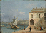 Giovanni Canaletto Fonteghetto della Farina, Venice oil painting reproduction