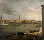 Giovanni Canaletto The Bacino di San Marco Looking North oil painting reproduction