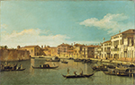 Giovanni Canaletto The Canale di Santa Chiari oil painting reproduction