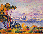 Henri-Edmond Cross Antibes, Afternoon, 1908 oil painting reproduction
