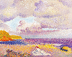 Henri-Edmond Cross Before the Storm 1907 oil painting reproduction