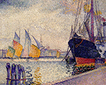 Henri-Edmond Cross Canal de la Guidecca, Venice, 1904 oil painting reproduction