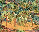 Henri-Edmond Cross La Ronde oil painting reproduction