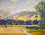 Henri-Edmond Cross Landscape, 1896-1899 oil painting reproduction