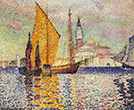 Henri-Edmond Cross San Giorgio Maggiore, Venice, 1903 oil painting reproduction