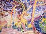 Henri-Edmond Cross Under the Pines oil painting reproduction