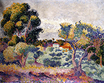 Henri-Edmond Cross Untitled oil painting reproduction