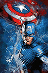 Captain America 2 painting for sale