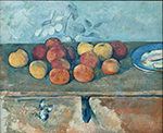 Paul Cezanne Apples and Biscuits, 1885 oil painting reproduction