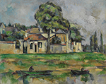 Paul Cezanne Banks of the Marne, 1888 oil painting reproduction