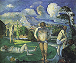 Paul Cezanne Bathers at Rest, 1875-76 oil painting reproduction