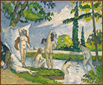 Paul Cezanne Bathers, 1874-75 oil painting reproduction