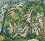 Paul Cezanne Bathers, 1883-87 oil painting reproduction