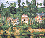 Paul Cezanne Chateau at Medan, 1880 oil painting reproduction