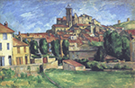 Paul Cezanne Gardanne, 1885-86 oil painting reproduction