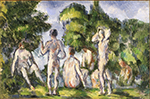 Paul Cezanne Group of Bathers, 1895 oil painting reproduction