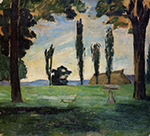 Paul Cezanne Landscape, 1876 oil painting reproduction