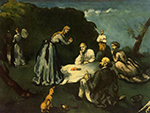 Paul Cezanne Luncheon on the Grass, 1870-71 oil painting reproduction