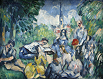 Paul Cezanne Luncheon on the Grass oil painting reproduction