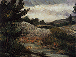 Paul Cezanne Mount Sainte-Victoire and Chateau Noir, 1904-06 oil painting reproduction