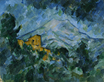 Paul Cezanne Mount Sainte-Victoire and Gardanne, 1886-90 oil painting reproduction