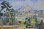 Paul Cezanne Mount Sainte-Victoire, 1885-95 oil painting reproduction