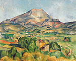 Paul Cezanne Mount Sainte-Victoire, 1888-90 oil painting reproduction