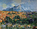 Paul Cezanne Mount Saint-Victoire, 1865-67 oil painting reproduction