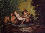 Paul Cezanne Neried and Tritons, 1867 oil painting reproduction