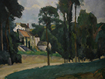Paul Cezanne Road at Pontoise oil painting reproduction