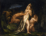Paul Cezanne Satyres and Nymphs, 1867 oil painting reproduction