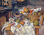 Paul Cezanne Still Life - Kitchen Table, 1888-90 oil painting reproduction