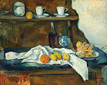 Paul Cezanne Still Life - The Buffet, 1877 oil painting reproduction