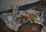 Paul Cezanne Still Life with Peaches and Pears, 1895 oil painting reproduction