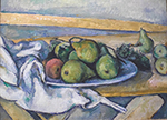 Paul Cezanne Still Life with Pears oil painting reproduction